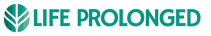 Logo with 'LIFE PROLONGED' text and a green leaf symbol