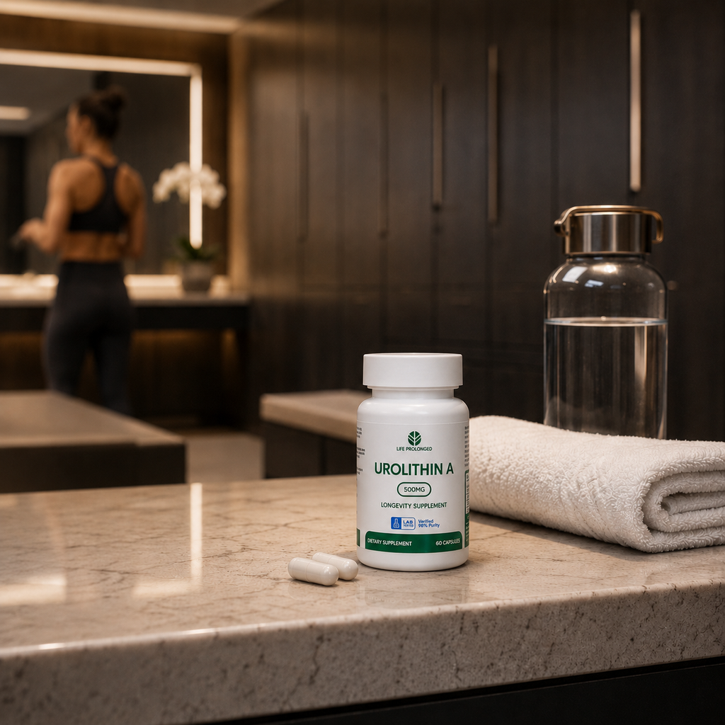 Urolithin A - 500mg | 98% Purity | 60 Capsules