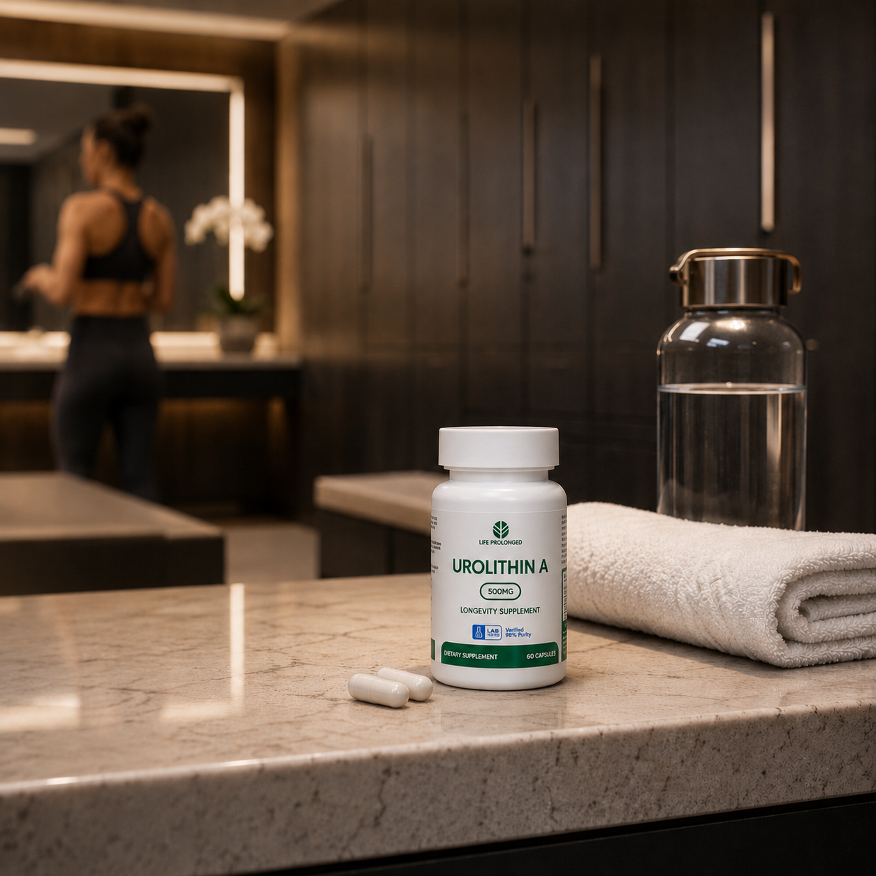 Urolithin A - 500mg | 98% Purity | 60 Capsules